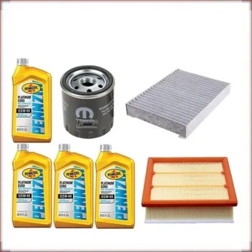 ÖLSET PENNZOIL 5W-40 ÖL/LUFT/INNENRAUMFILTER FÜR JEEP RENEGADE 1.4 R4 2015-2018