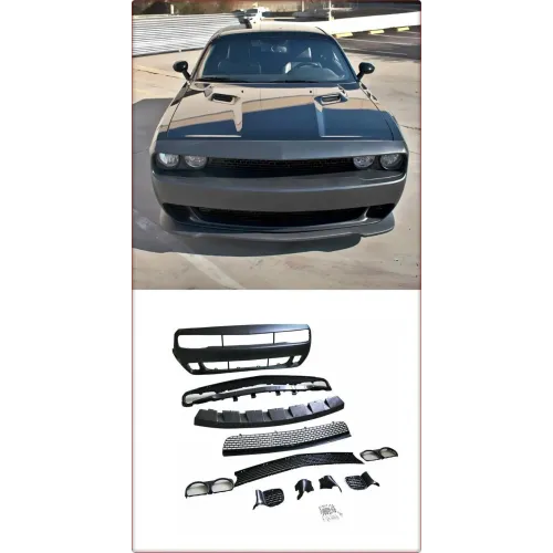 PARAURTI ANTERIORE COMPLETO PER DODGE CHALLENGER 2015 - 2024 SRT STILE