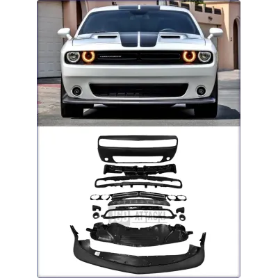 PARAURTI ANTERIORE COMPLETO PER DODGE CHALLENGER 2015 - 2024 SHAKER STILE
