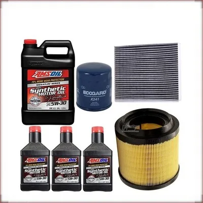 ÖLWECHSELSET AMSOIL 5W-30 FILTERSET FÜR FORD BRONCO 2.3 R4 2021-2025