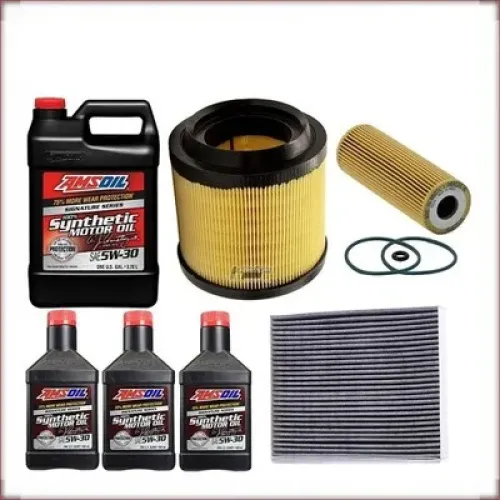 ÖLWECHSELSET AMSOIL 5W-30 FILTERSET FÜR FORD BRONCO 2.7 V6 2021-2025