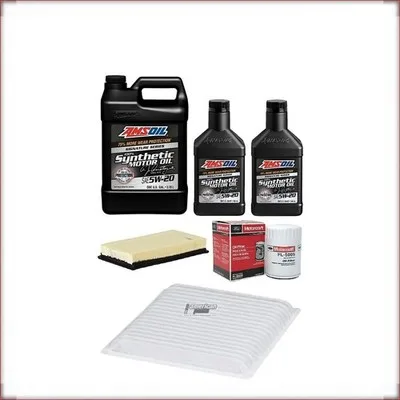 ÖLWECHSELSET AMSOIL 5W-20 ÖL/LUFT/INNENRAUMFILTER FÜR FORD EDGE 3.5 V6 2010-2014