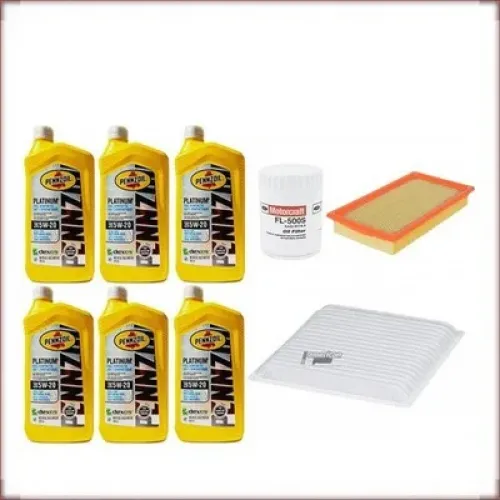 ZESTAW OLEJU PENNZOIL 5W-20 + FILTRY OLEJU, POWIETRZA I KABINOWY DO FORD EDGE 3.5 V6 2010-2014