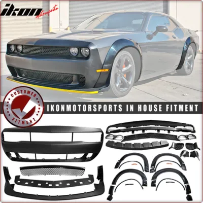 PARAURTI ANTERIORE COMPLETO PER DODGE CHALLENGER 2008 - 2015 STILE DEMON