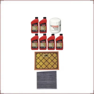 KIT OLIO MOTORCRAFT 5W-20 + FILTRI OLIO, ARIA E ABITACOLO PER FORD ESCAPE 1.5 R3...