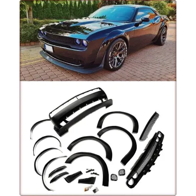 PARAURTI ANTERIORE COMPLETO PER DODGE CHALLENGER 2015 - 2024 STILE DEMON