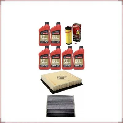 ZESTAW OLEJU MOTORCRAFT 5W-30 + FILTRY OLEJU, POWIETRZA I KABINOWY DO FORD F150 ...