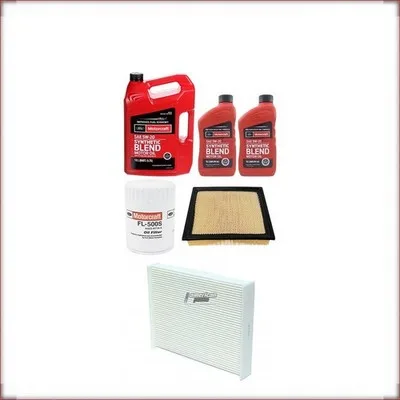 ÖLSET MOTORCRAFT 5W-20 ÖL/LUFT/INNENRAUMFILTER FÜR FORD F150 3.5 V6 2015-2017