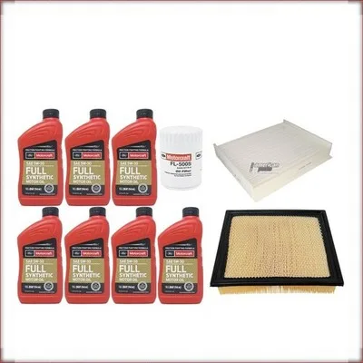 ZESTAW OLEJU MOTORCRAFT 5W-30 + FILTRY OLEJU, POWIETRZA I KABINOWY DO FORD F150 ...