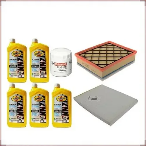 ÖLSET PENNZOIL 5W-20 ÖL/LUFT/INNENRAUMFILTER FÜR FORD FUSION 1.5 R4 2014-2020