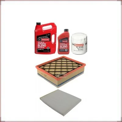 ÖLSET MOTORCRAFT 5W-20 ÖL/LUFT/INNENRAUMFILTER FÜR FORD FUSION 2.5 R4 2013-2020