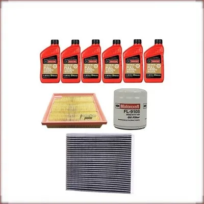 KIT OLIO MOTORCRAFT 0W-20 + KIT FILTRI PER FORD MAVERICK 2.5 R4 2022-2024