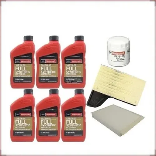 ZESTAW OLEJU MOTORCRAFT 5W-50 MUSTANG 2.3 HIGH PERFORMANCE 2021-2023