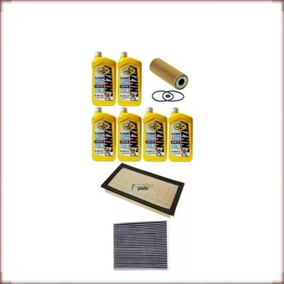ZESTAW OLEJU PENNZOIL 5W-30 + FILTRY OLEJU, POWIETRZA I KABINOWY DO LINCOLN AVIA...