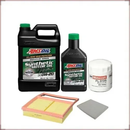 ÖLSET AMSOIL 0W-20 ÖL/LUFT/INNENRAUMFILTER FÜR LINCOLN MKZ 2.0 R4 2013-2020