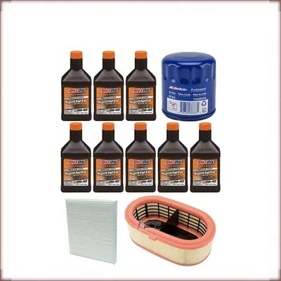 KIT OLIO AMSOIL 0W-40 + KIT FILTRI PER CHEVROLET CORVETTE 6.2 V8 2020-2024