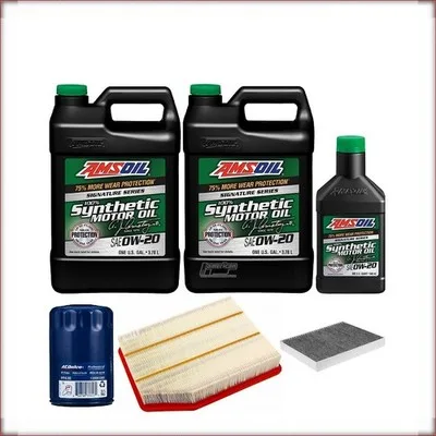 AMSOIL 0W-20 + FILTRY OLEJU, POWIETRZA I KABINOWY DO CHEVROLET SILVERADO 6.2 V8 ...