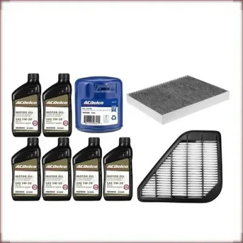 ÖLSET ACDELCO 5W-30 ÖL/LUFT/INNENRAUMFILTER FÜR GMC ACADIA 3.6 V6 2007-2010