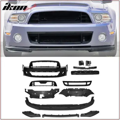 KIT PARAURTI ANTERIORE COMPLETO PER FORD MUSTANG 2010 - 2014 STILE GT500