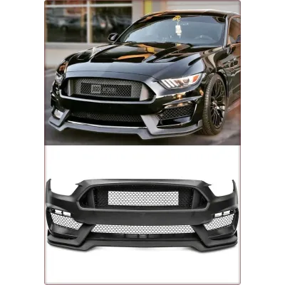 KIT PARAURTI ANTERIORE COMPLETO PER FORD MUSTANG 2015 - 2017 STILE GT500