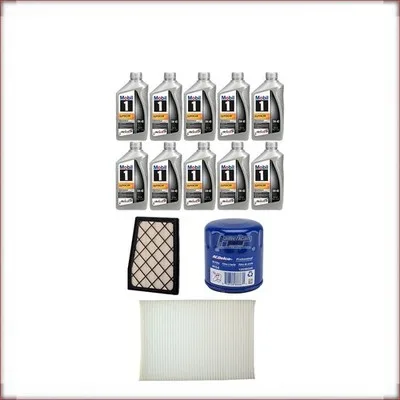 ÖLWECHSELSET MOBIL 1 0W-40 FILTER FÜR CADILLAC CT5-V BLACKWING 6.2 V8 2022-2024