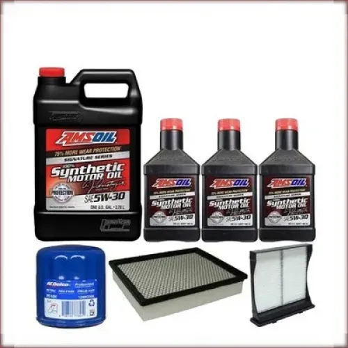 AMSOIL 5W-30 + FILTRY OLEJU, POWIETRZA I KABINOWY DO CADILLAC ESCALADE 6.0 V8 2009-2013