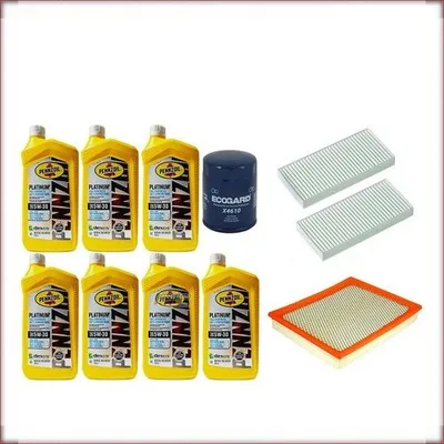ZESTAW OLEJU PENNZOIL 5W-30 + FILTRY OLEJU, POWIETRZA I KABINOWY DO INFINITI QX5...