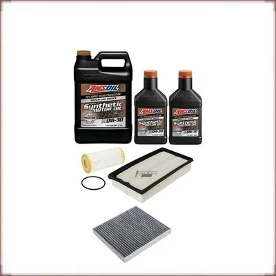ZESTAW OLEJU AMSOIL 0W-30 + FILTRY OLEJU, POWIETRZA I KABINOWY DO VOLKSWAGEN ATL...