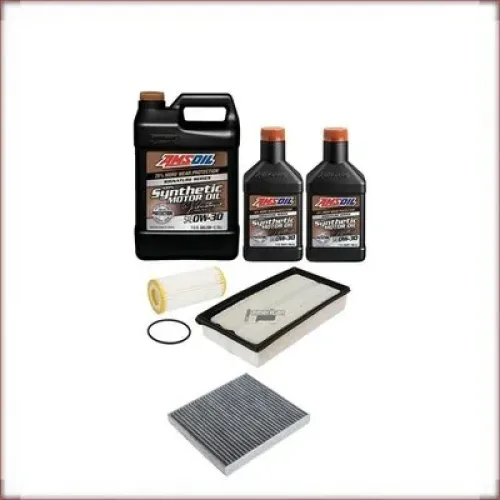 ÖLSET AMSOIL 0W-30 ÖL/LUFT/INNENRAUMFILTER FÜR VOLKSWAGEN ATLAS 2.0 R4 2018-2023