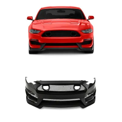 PARAURTI ANTERIORE COMPLETO CON INDICATORI DI DIREZIONE PER FORD MUSTANG 2018 - ...