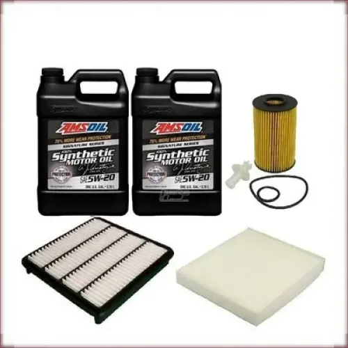 ÖLSET AMSOIL 5W-20 ÖL/LUFT/INNENRAUMFILTER FÜR TOYOTA TUNDRA 5.7 V8 2007-2010