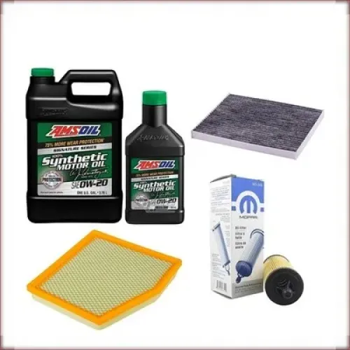 KIT OLIO AMSOIL 0W-20 + KIT FILTRI PER CHRYSLER PACIFICA 3.6 V6 2017-2022