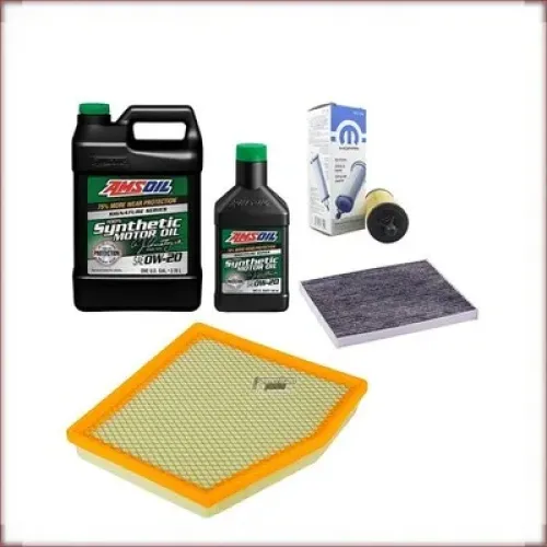 ÖLSET AMSOIL 0W-20 ÖL/LUFT/INNENRAUMFILTER FÜR CHRYSLER VOYAGER 3.6 V6 2020-2021