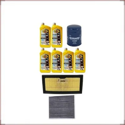 ZESTAW OLEJU PENNZOIL 5W-20 + FILTRY OLEJU, POWIETRZA I KABINOWY DO FORD EXPLORE...