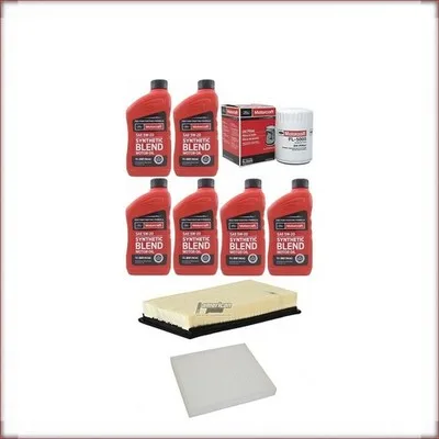 MOTORCRAFT 5W-20 + FILTRI OLIO, ARIA E ABITACOLO PER FORD EXPLORER 3.5 V6 2011-2...