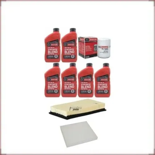 MOTORCRAFT 5W-20 + FILTRY OLEJU, POWIETRZA I KABINOWY DO FORD EXPLORER 3.5 V6 2011-2019