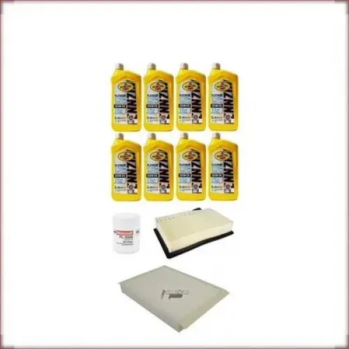 ZESTAW OLEJU PENNZOIL 5W-20 + FILTRY OLEJU, POWIETRZA I KABINOWY DO FORD MUSTANG 5.0 V8 2015-2017