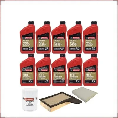 ZESTAW OLEJU MOTORCRAFT 5W-20 + FILTRY OLEJU, POWIETRZA I KABINOWY DO FORD MUSTA...