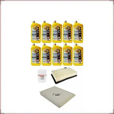ZESTAW OLEJU PENNZOIL 5W-20 + FILTRY OLEJU, POWIETRZA I KABINOWY DO FORD MUSTANG...