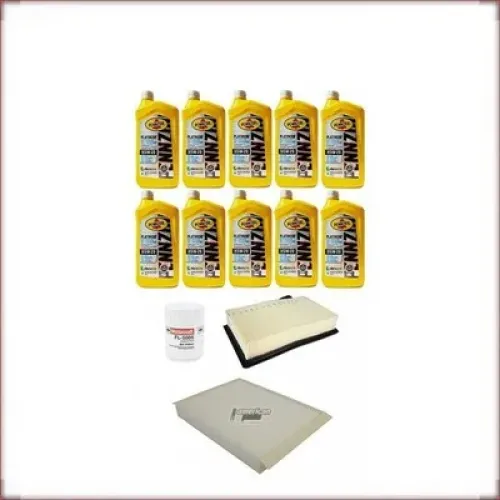 ZESTAW OLEJU PENNZOIL 5W-20 + FILTRY OLEJU, POWIETRZA I KABINOWY DO FORD MUSTANG 5.0 V8 2018-2020
