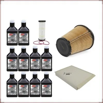 AMSOIL 5W-50 + FILTRY OLEJU, POWIETRZA I KABINOWY DO FORD MUSTANG GT350 5.2 V8 2...