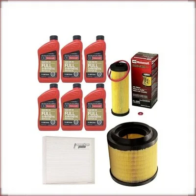 ZESTAW OLEJU MOTORCRAFT 5W-30 + FILTRY OLEJU, POWIETRZA I KABINOWY DO FORD RANGE...