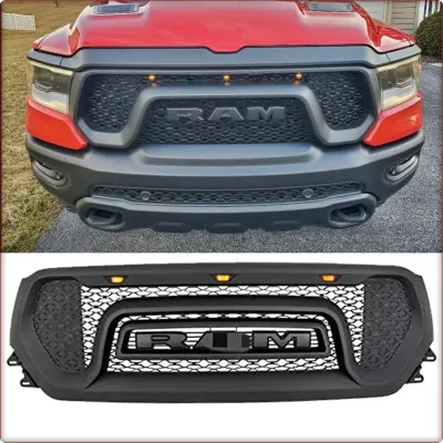GRIGLIA ANTERIORE PER DODGE RAM 1500 2019 - 2025 CON LED