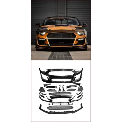KIT PARAURTI ANTERIORE COMPLETO PER FORD MUSTANG 2018 - 2023 STILE GT500
