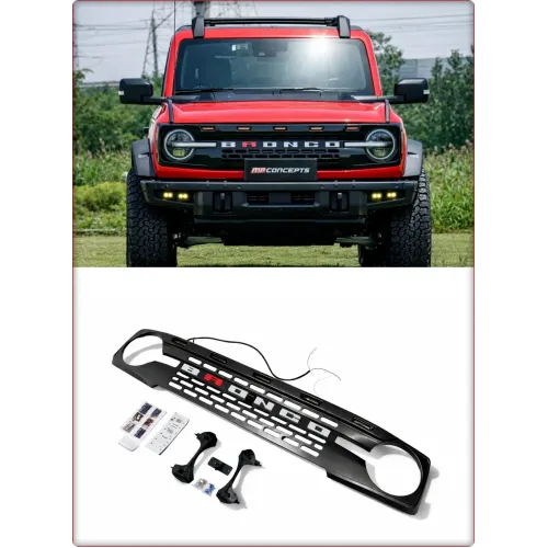 GRILL PRZEDNI DO DODGE FORD BRONCO 2020 - 2026 RAPTOR STYL