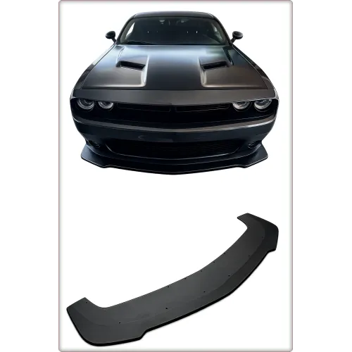 FRONTSPOILERLIPPE / CHIN SPOILER FÜR DODGE CHALLENGER 2015 - 2023 HELLCAT STIL