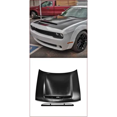 MASKA ALUMINIOWA DO DODGE CHALLENGER 2008 - 2024 W STYLU DEMON