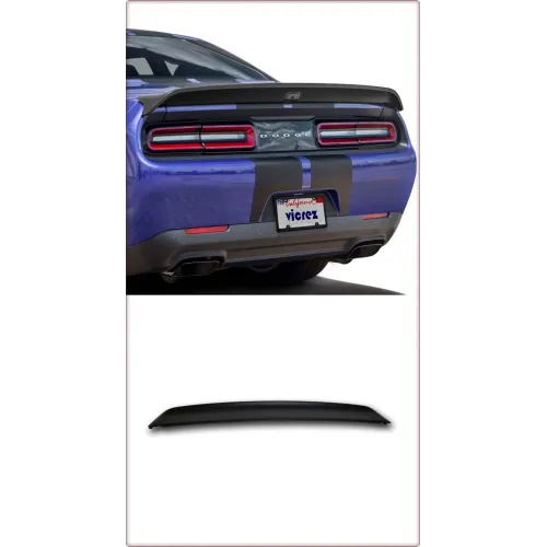 SPOILER ARRIÈRE POUR DODGE CHALLENGER 2008 - 2023 STYLE HELLCAT / CONTRÔLE