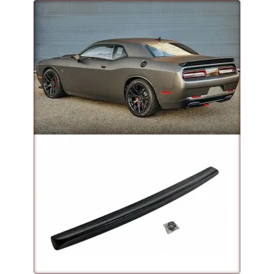 SPOILER TYLNY DO DODGE CHALLENGER 2008 - 2023 SRT HIGH / TÜV CZARNY POŁYSK