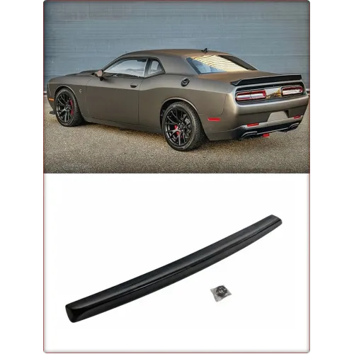 HECKSPOILER FÜR DODGE CHALLENGER 2008 - 2023 SRT HIGH / TÜV SCHWARZ GLÄNZEND